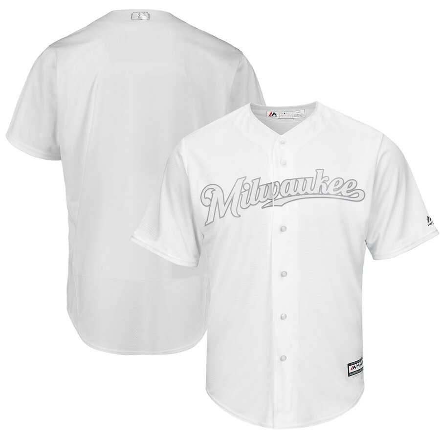 Brewers Blank White 2019 Players' Weekend Player Jersey Dzhi,We sell and wholesale Brewers Blank White 2019 Players' Weekend Player Jersey Dzhi on line form chian!